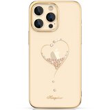 Kingxbar Ovitek za iPhone 14 Plus okrašen z zlatimi kristali Wish Series, (21522101) Cene
