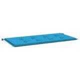  Jastuk za vrtnu klupu plavi 100 x 50 x 3 cm od tkanine Oxford | shoptok.hr