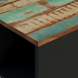 vidaXL Klubska mizica 60x50x35 cm trden predelan les | Shoptok.si