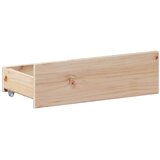  Okvir kreveta bez madraca s uzglavljem 140 x 190 cm od borovine | shoptok.hr