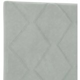  Krevet od pjene s madracem i LED-om Svjetlosiva 180 x 200 cm - Svjetlosiva 180 x 200 cm Dizajn s rombovima | shoptok.hr