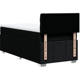  Box spring krevet s madracem crni 80 x 200 cm od tkanine | shoptok.hr