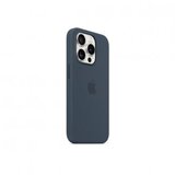 Apple iPhone 15 Pro Silicone Case Magsafe Storm blue, (20740852) | Shoptok.si