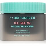 BRINGGREEN Tea Tree Cica Pore Clay Pack Strong kremasta maska za mastno k aknam nagnjeno kožo 100 g Cene