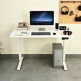 Mömax Dvižna Miza Emil 3, Bela, 120x72-118cm | Shoptok.si