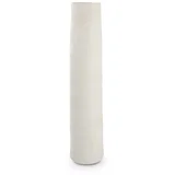 Bela keramična visoka vaza (višina 50 cm) Cone –