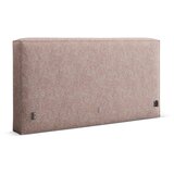 Micadoni Svijetlo ružičasto podstavljeno uzglavlje 249x100 cm Olivia – | shoptok.hr