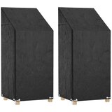 vidaXL Navlake za vrtne stolice 2 kom 8 ušica 65x65x110/150 cm PE Cijene