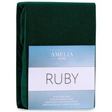 AmeliaHome Plahta s gumom 140-160x200 cm, tamnozelena | shoptok.hr
