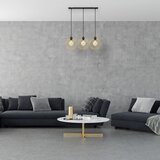  Luster na sajli MERCURE 3xE27/15W/230V zlatna/crna | Eponuda.com