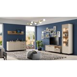 Hom`in TV-ELEMENT barve hrasta, peščene barve | Shoptok.si