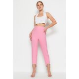 Trendyol Pants - Pink - Slim Cene