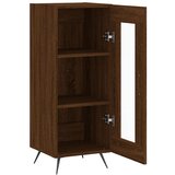  Komoda boja smeđeg hrasta 34,5 x 34 x 90 cm konstruirano drvo | shoptok.hr