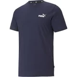 Puma Tehnička sportska majica 'Essentials' mornarsko plava / bijela