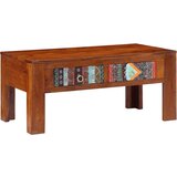 vidaXL Klubska mizica 90x50x40 cm trden akacijev les | Shoptok.si
