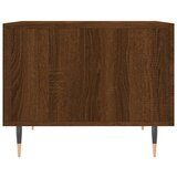 vidaXL Stolić za kavu smeđa boja hrasta 50x50x40 cm konstruirano drvo | shoptok.hr