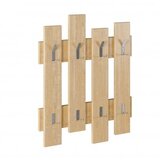 Hanah home Wave - Oak stenski obešalnik, (21268297) | Shoptok.si