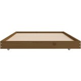  Posteljni okvir medeno rjav 75x190 cm trdna borovina, (20739160) | Shoptok.si