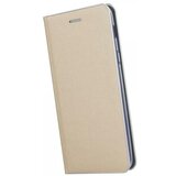  Premium preklopna torbica Huawei P Smart 2019 / Honor 10 Lite - zlata s srebrnim robom Cene