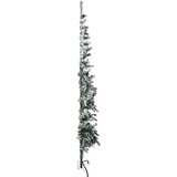  Tanka umjetna polovica božićnog drvca sa snijegom 240 cm | shoptok.hr
