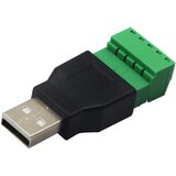Kedo USB konektor moški Tip A z vijaki, 5pin, (21151534) | Shoptok.si