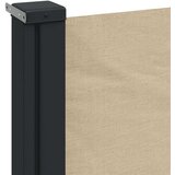  Zložljiva stranska tenda bež 100x300 cm | Shoptok.si