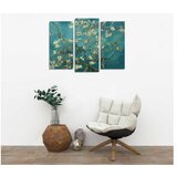 Wallity UC96 multicolor decorative canvas painting (3 pieces) | ePonuda.com