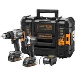 Dewalt set aku bušilica i udarni odvijač 18V 2×5.0Ah bl mclaren DCK200MP2T u