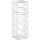 Gabion s žicom debljine 5 mm i mrežom 5x10 cm 50x50x150 cm | shoptok.hr