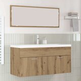  Kupaonski ormar s ladicama Umjetnički hrast 100 x 38 5 x 46 cm | shoptok.hr