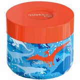 NOBRAND Quokka, Posoda za hrano 369ml za otroke, model Whim Kids, motiv dinozavrov, Modra, (5000071490) Cene