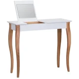 bijeli toaletni stolić sa zrcalom Dressing Table, duljine 85 cm