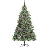  Umjetno božićno drvce 300 LED lampica Topla bijela PVC i metal | shoptok.hr