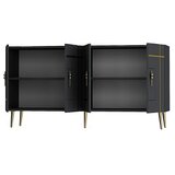 Hanah home komoda line KB150 anthracite gold