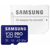 Samsung kartica SD micro SAM PRO Plus 128GB + Adapter MB-MD128SA/EU