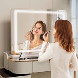 CLEvICH ogledalo z LED osvetlitvijo 50 x 40 cm | Shoptok.si