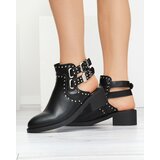 Resti Black women's boots with cutouts Dlagona | ePonuda.com