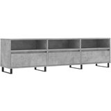 Maison Chic TV omarica - TV stojalo - Televizijska omarica betonsko siva 150x30x44,5 cm inženirski les, (21701124) | Shoptok.si