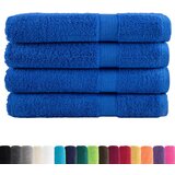Furnova Premium brisače za savno SOLUND 4 kosi moder 80x200 cm 600 gsm, (21916524) | Shoptok.si