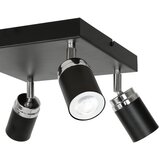  Reflektor RENO 4xGU10/8W/230V crni/krom | Eponuda.com