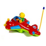 Baby R/C Airplane with Remote Control Steering Wheel Red | shoptok.hr