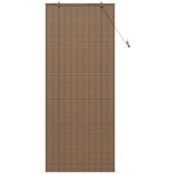 vidaXL Zavese in rolete z zavesami Rjava 90 x 220 cm Bambus | Shoptok.si