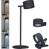 solight WO68-B-LED prigušiva punjiva lampa 3 u 1 LED/4W/2000 mAh 3000/4000/6500K crna Cene