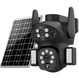 X7 trostruka solarna 4G kamera