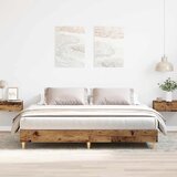  Okvir kreveta bez madraca staro drvo 180x200 cm | shoptok.hr