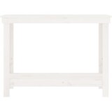  Radni stol Bijela 110x50x80 cm od masivne borovine | shoptok.hr