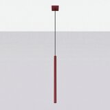 Sollux Viseča svetilka PASTELO 1 bordo, (5000283086) | Shoptok.si