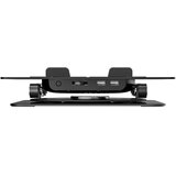 Wozinsky WDCX-X16-AS CoolBase RGB 360° rashladni stalak za laptop i tablet crni | shoptok.hr