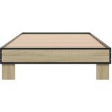  Okvir za krevet boja hrasta 75x190 cm od konstruiranog drva | shoptok.hr