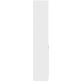 vidaXL Visoka omara bel 37,5x35x180 cm inženirski les | Shoptok.si